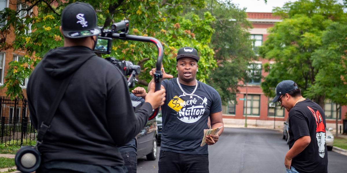 Chicago rapper Dreadrock
